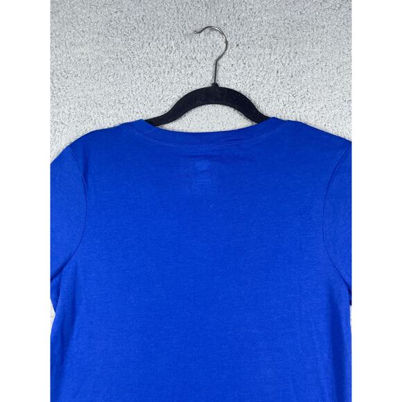 NHL New York Rangers Women's Blue V Neck Shirt Size S - Picture 5 of 7